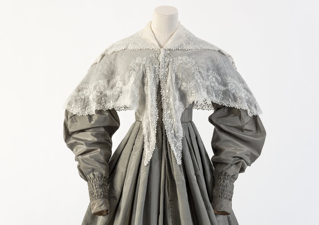 Col brodé en dentelle, 1830s - Unbekannt Unbekannt
