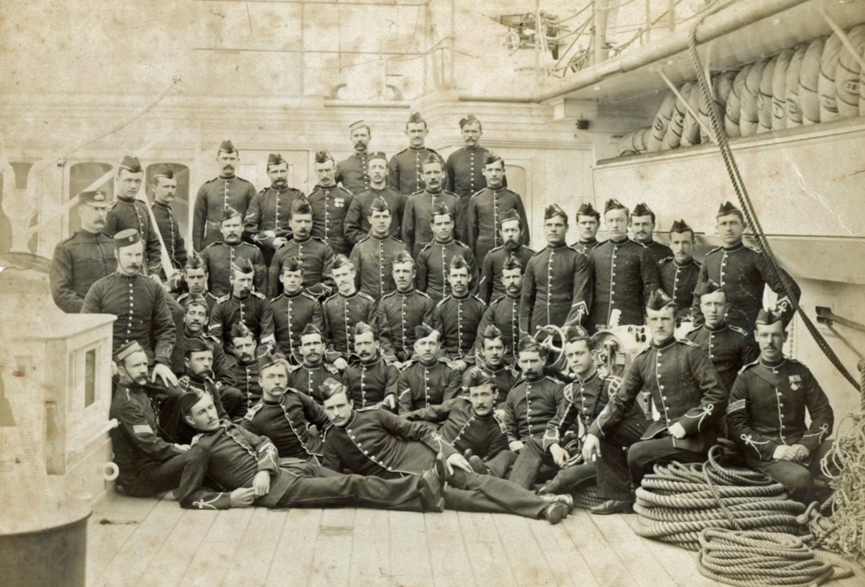 Détachement de la Marine Royale à bord d