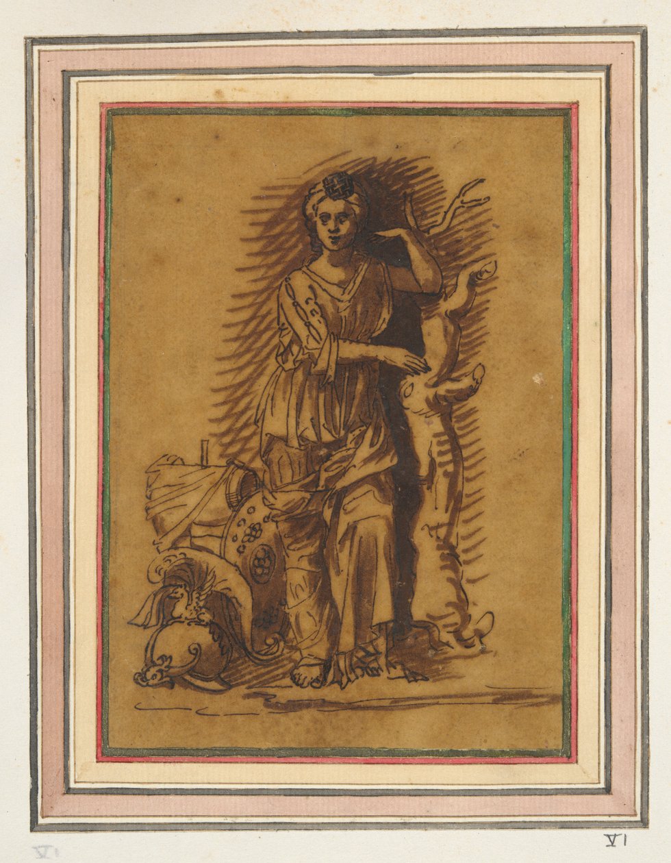 Figure féminine allégorique - Unknown