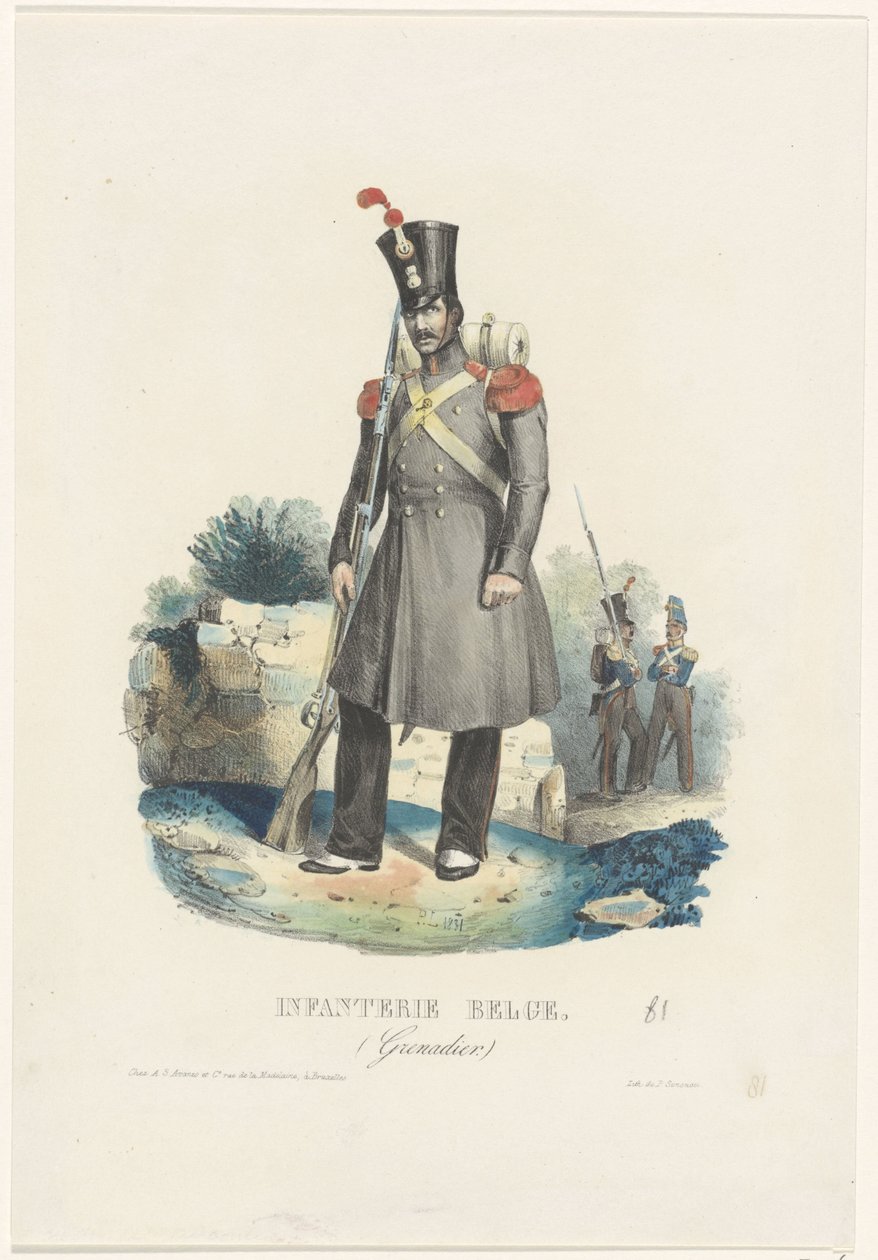 Grenadier belge, 1831 - Unknown