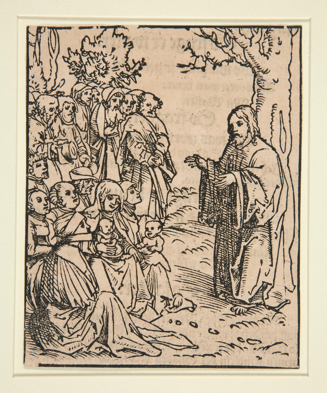Christ prêchant - Unknown