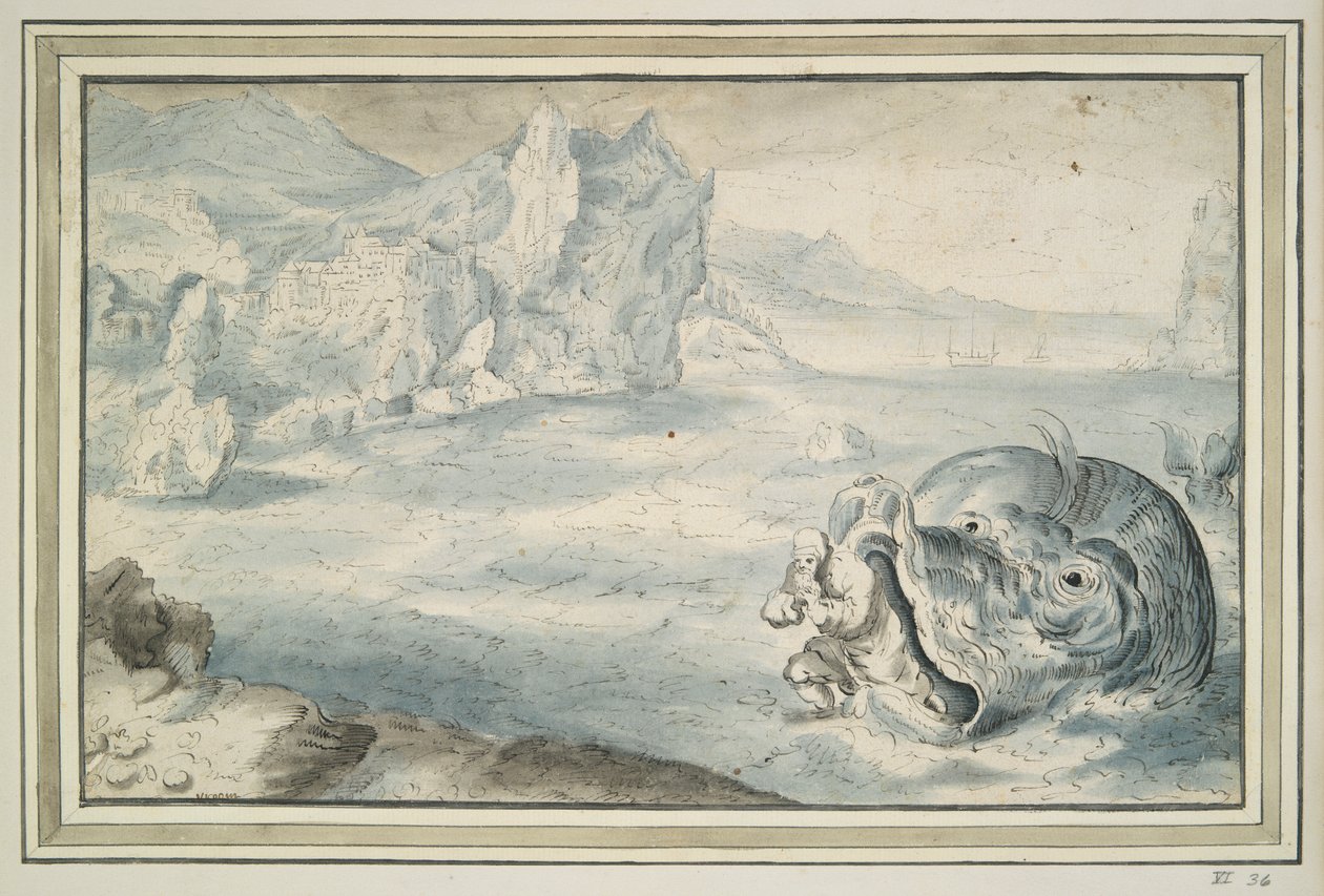 Jonas délivré de la baleine - Unknown