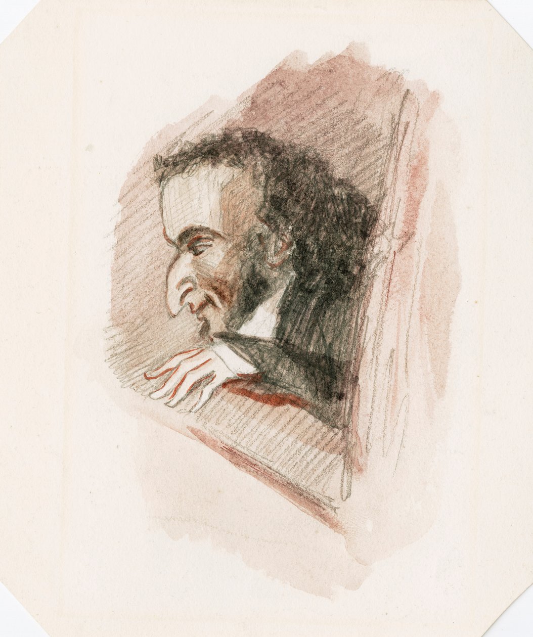 Niccolo Paganini - portrait - Unknown