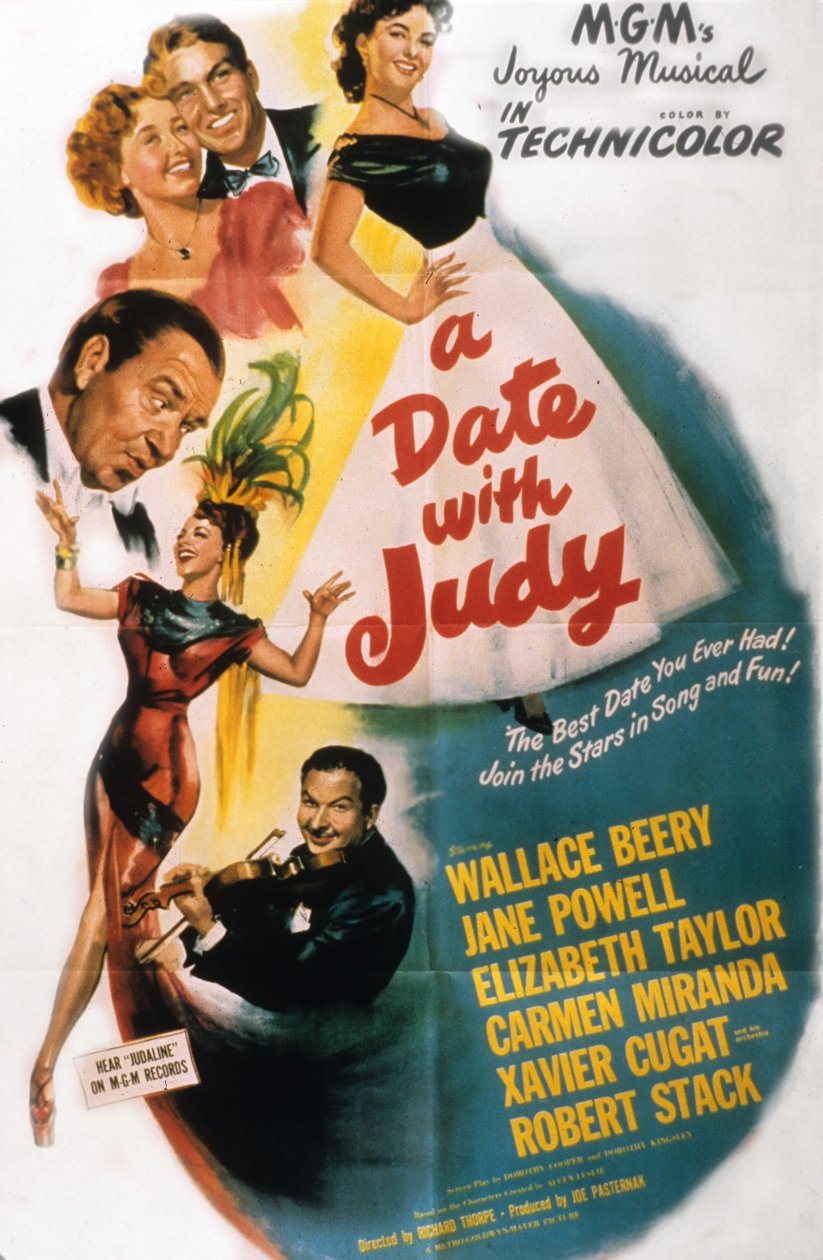 Affiche pour A Date with Judy, 1948 - Unknown