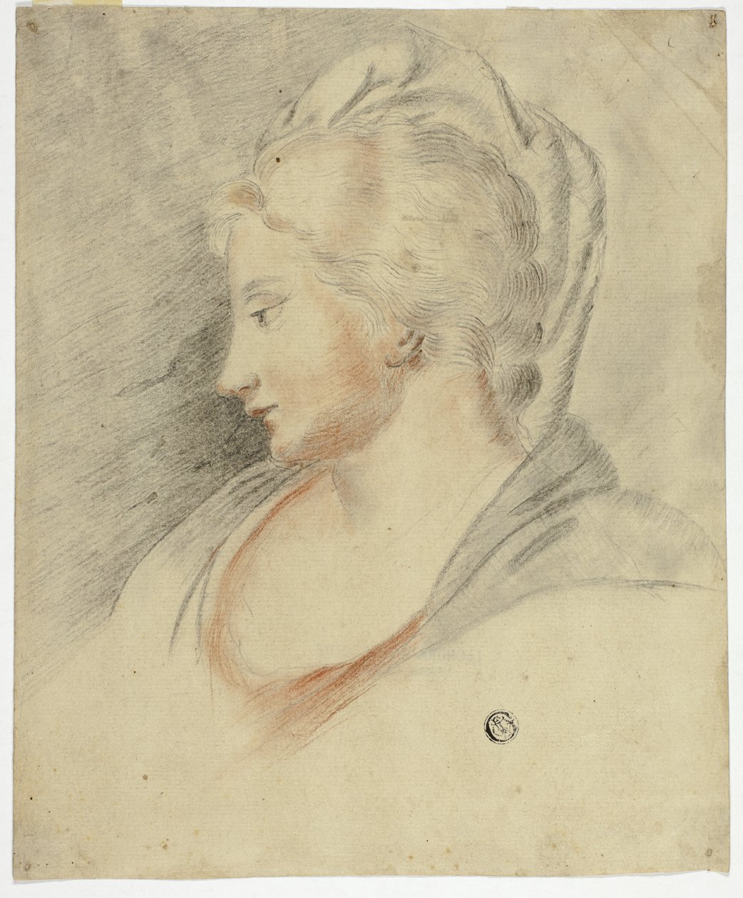 Profil Portrait de femme - Unknown
