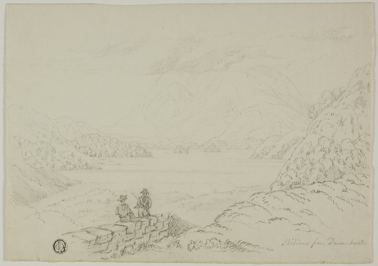 Skiddaw depuis Derwentwater - Unknown
