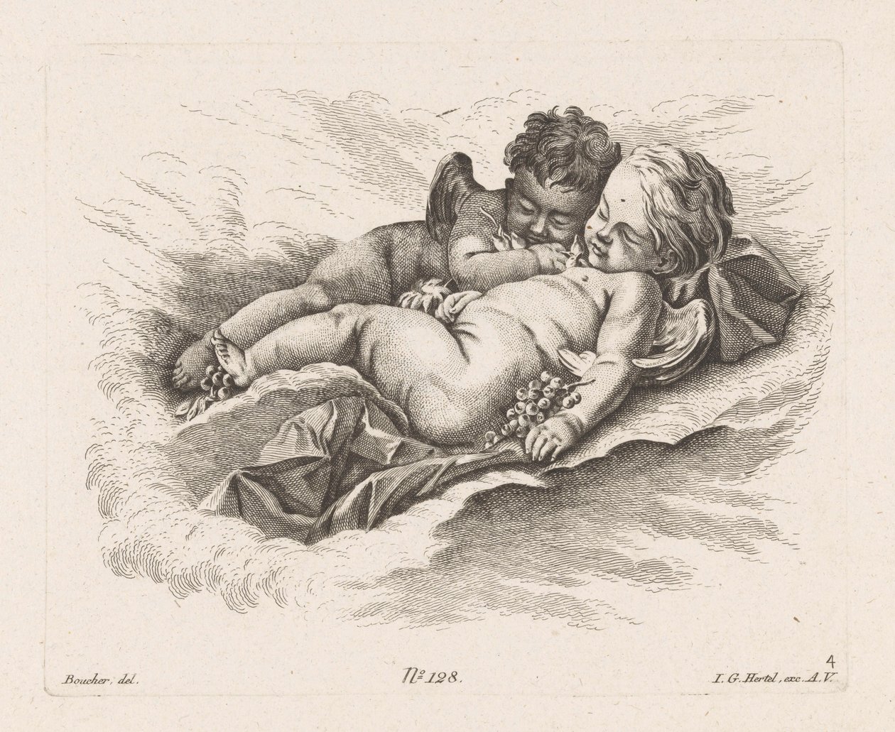 Putti endormis - Unknown