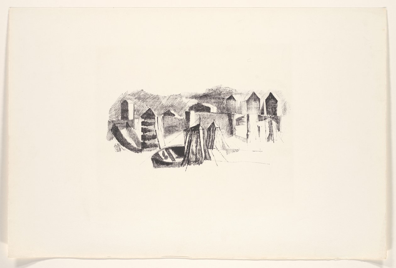 Vue de la ville - Unknown
