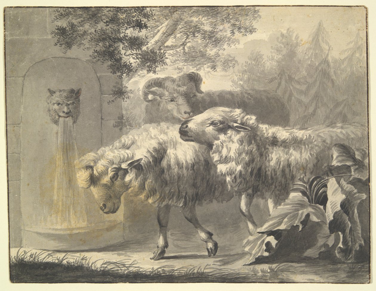 Trois moutons - Unknown