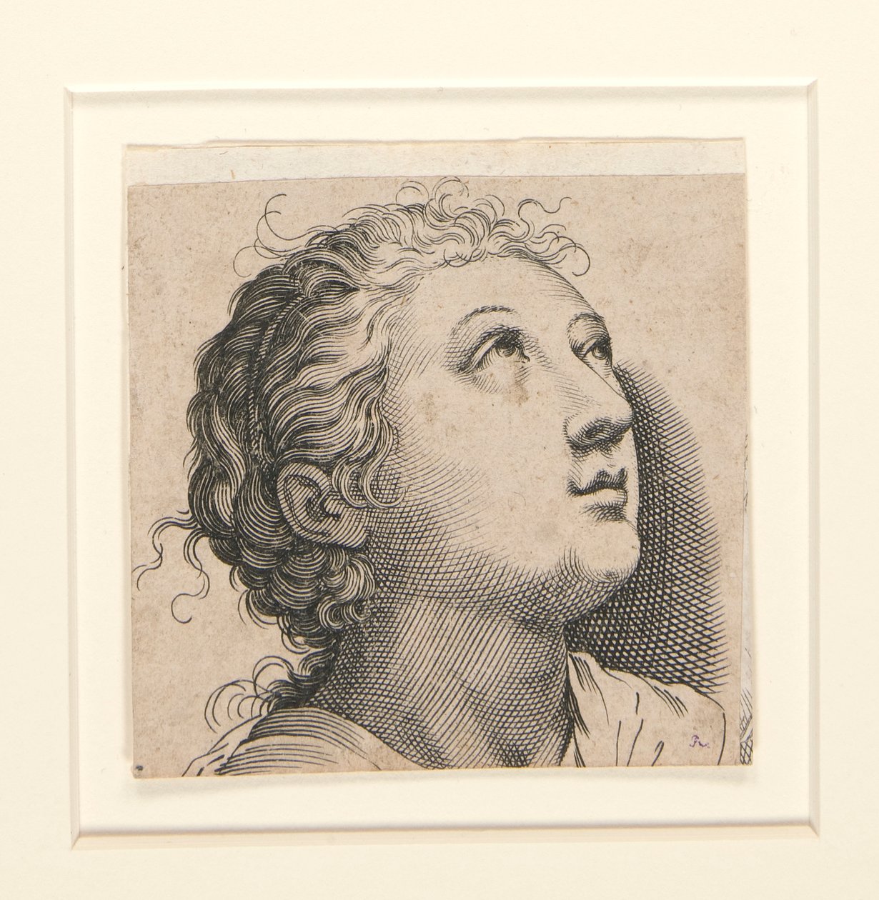 Sans titre (femme regardant en haut) - Unknown