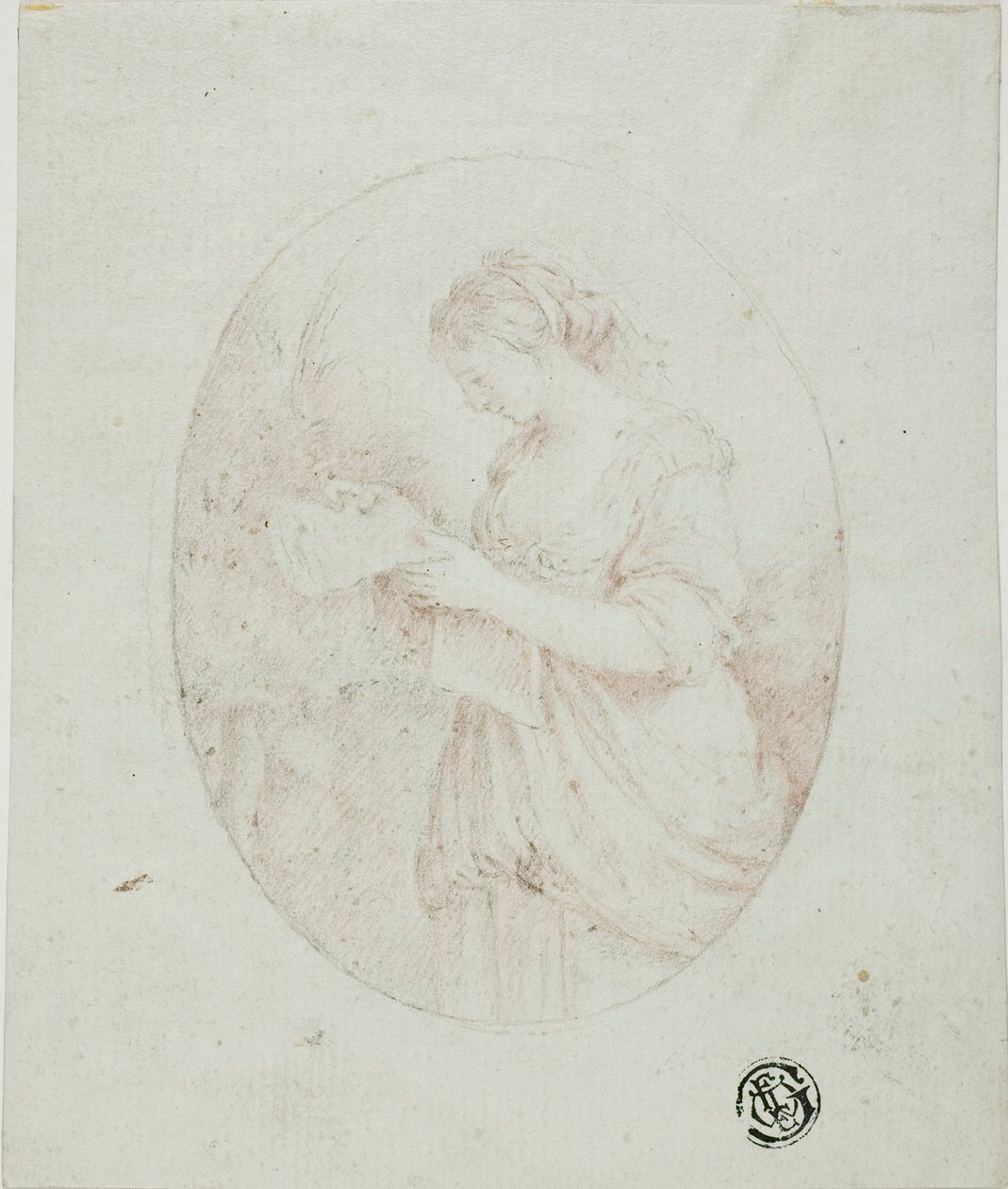 Jeune femme lisant - Unknown