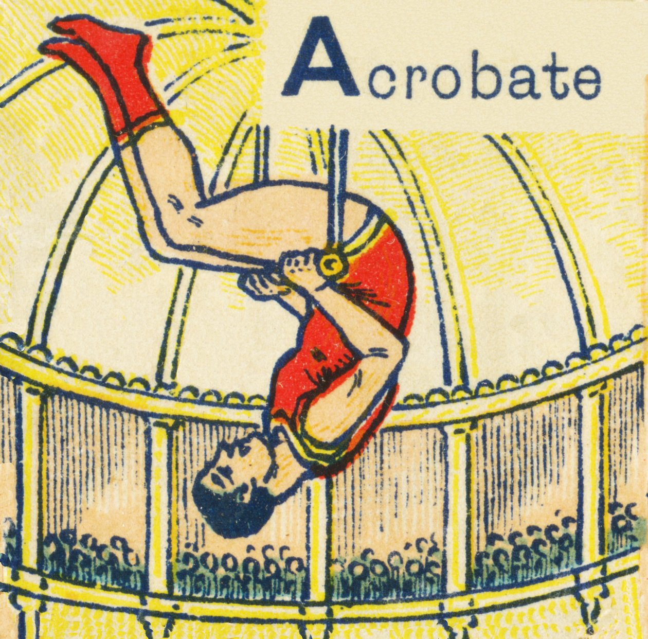 A comme Acrobat - Unknown artist
