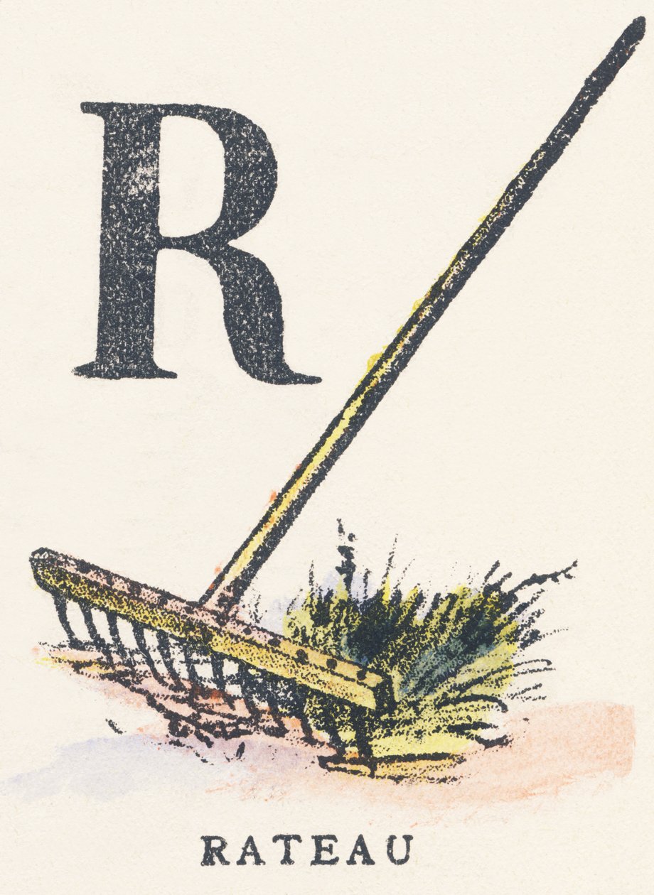 A : râteau - Unknown artist