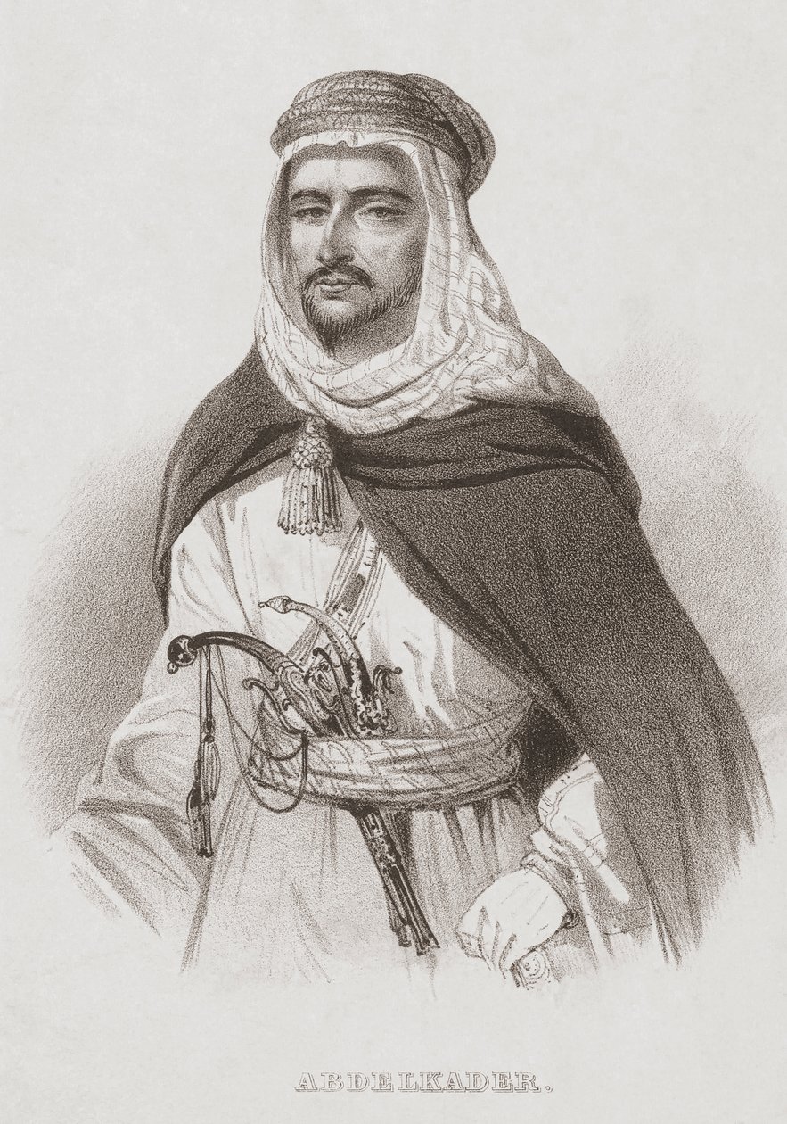 Abdelkader ibn Muhieddine. - Unknown artist