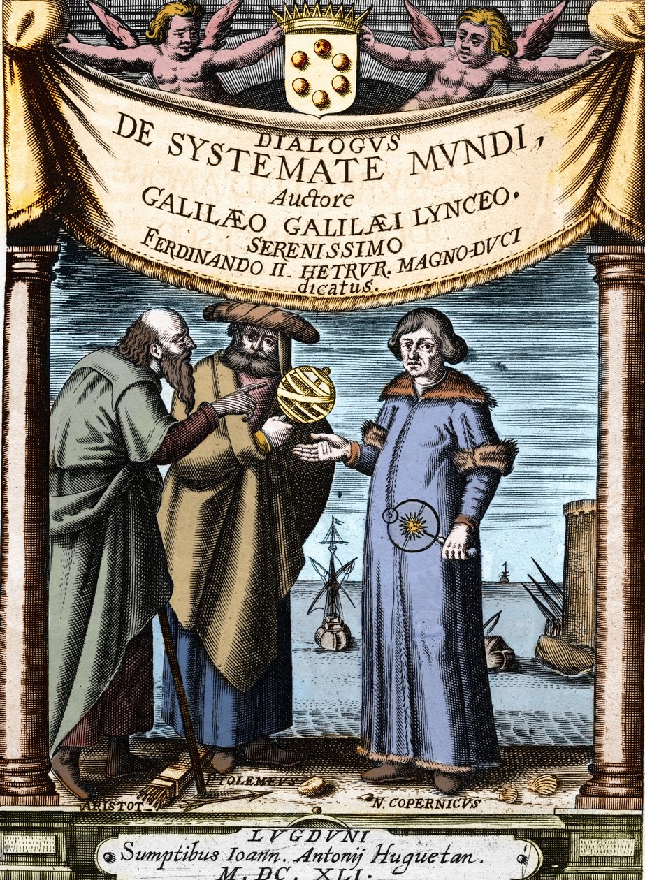 Aristote, Ptolémée et Nicolas Copernic (Nicolaus Copernicus) - Unknown artist