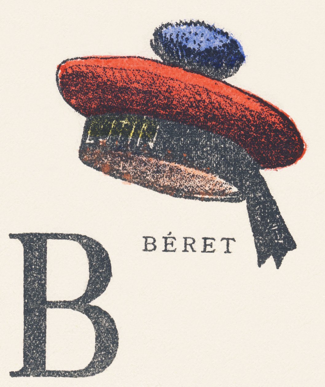 B : béret - Unknown artist