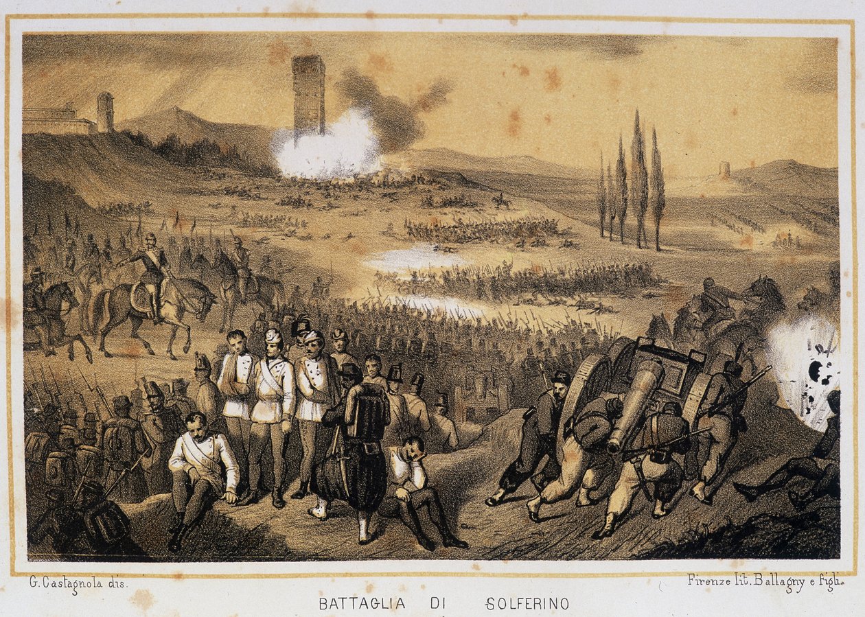 Bataille de Solférino - Unknown artist