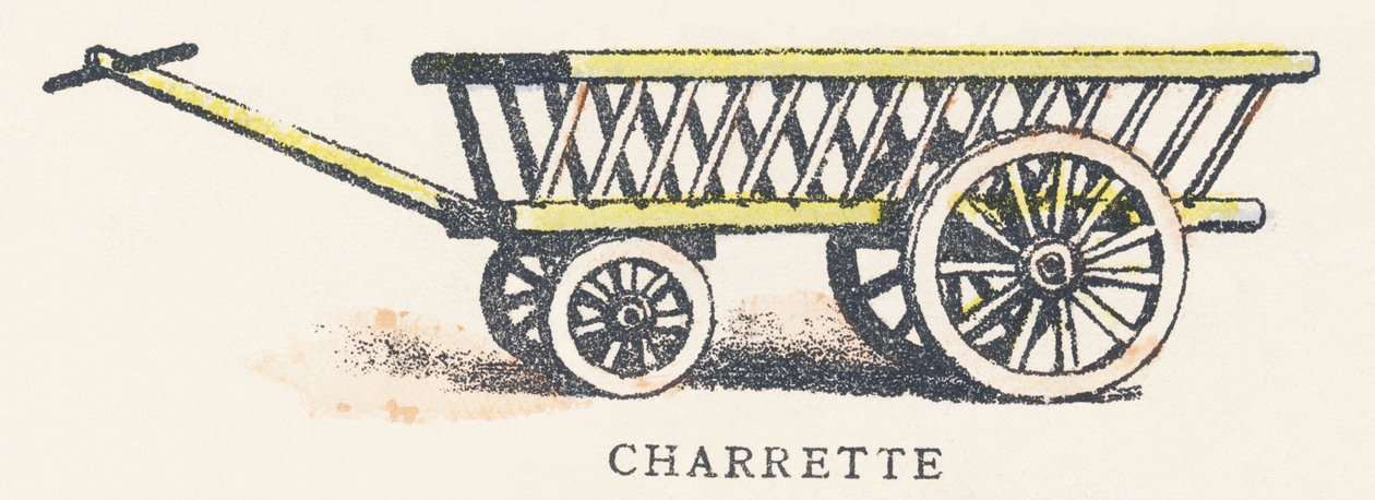 C: charrette - Unknown artist