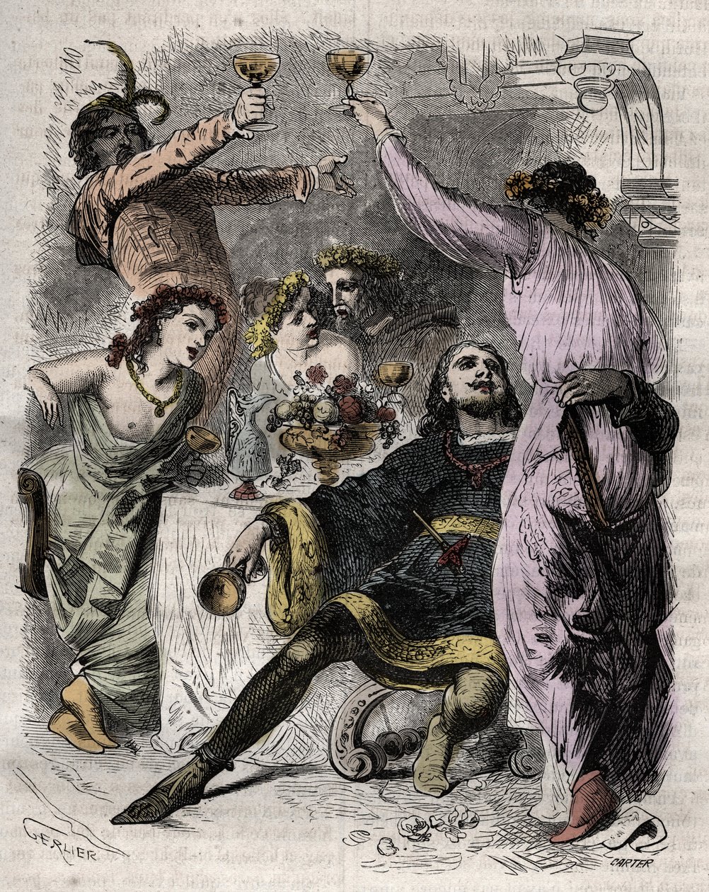Affaire de la tour de Nesle - Unknown artist