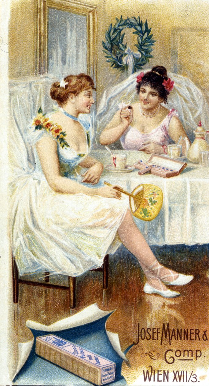 Publicité pour le chocolat "Josef Manner & Gomp, Vienne" - Unknown artist