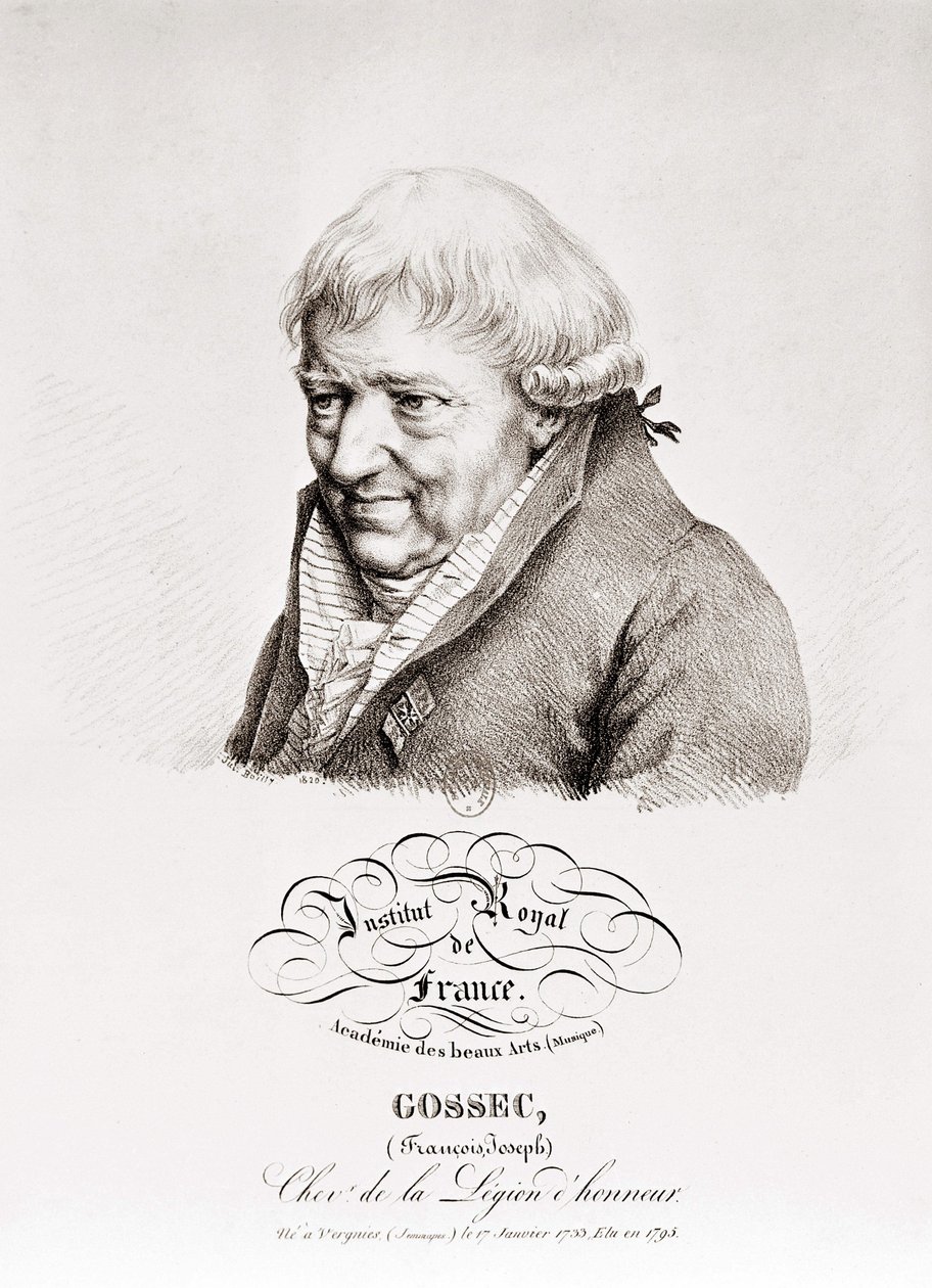 François Joseph Gossec, compositeur français. 1734-1829 - Unknown artist