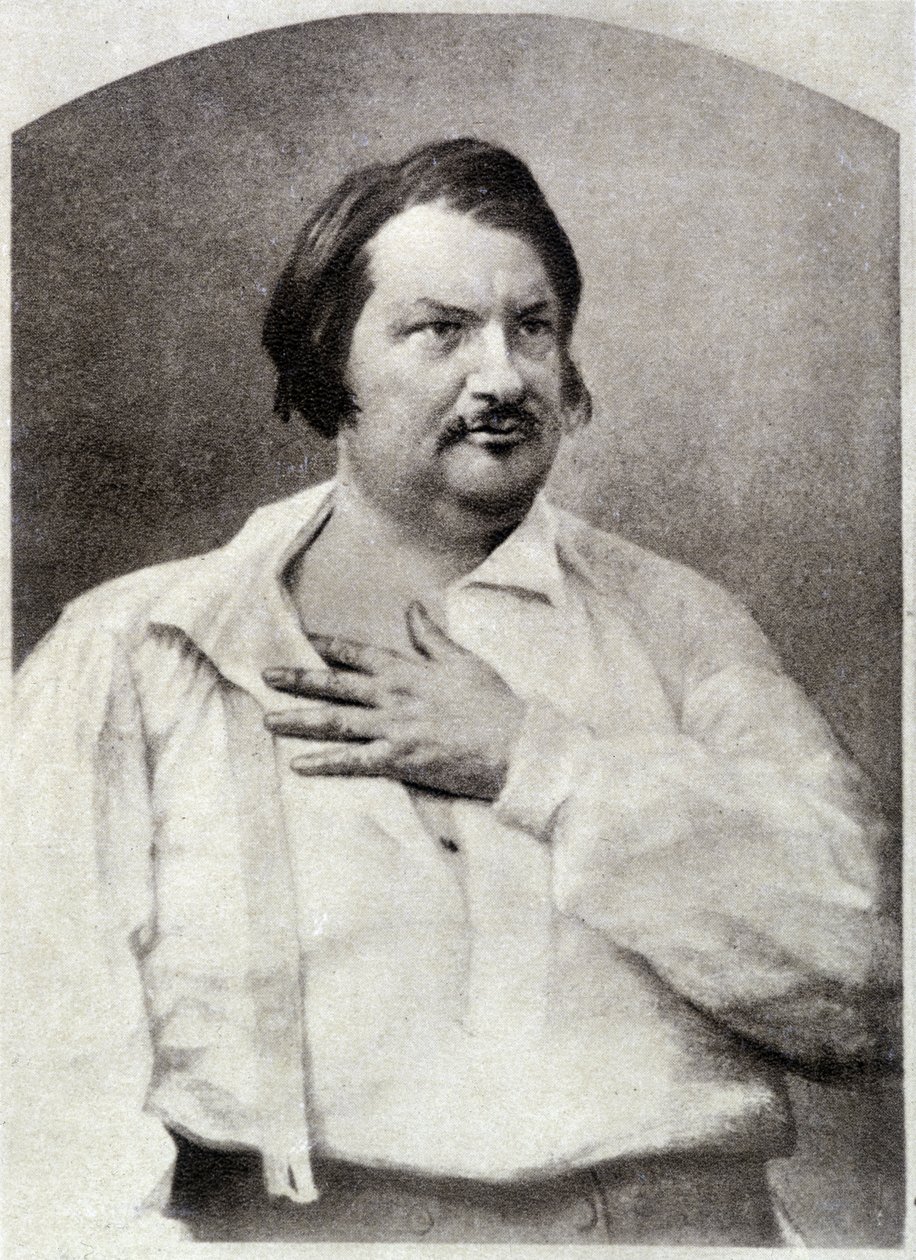 Honoré de Balzac, vers 1850 - Unknown artist