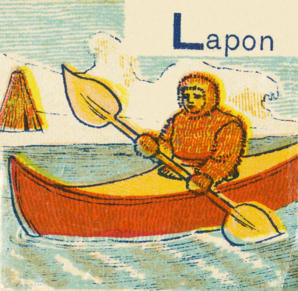 L comme Lapon - Unknown artist