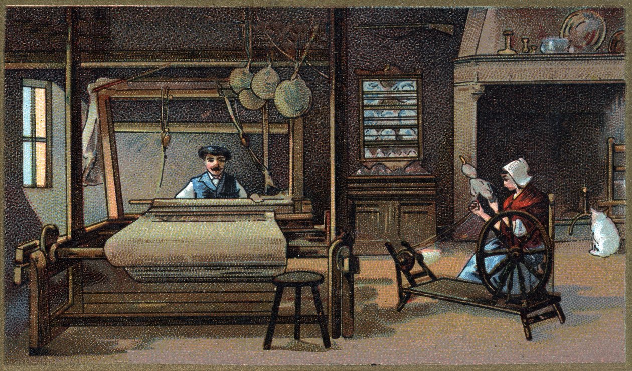 Chromolithographie de la fin du 19e siècle. - Unknown artist