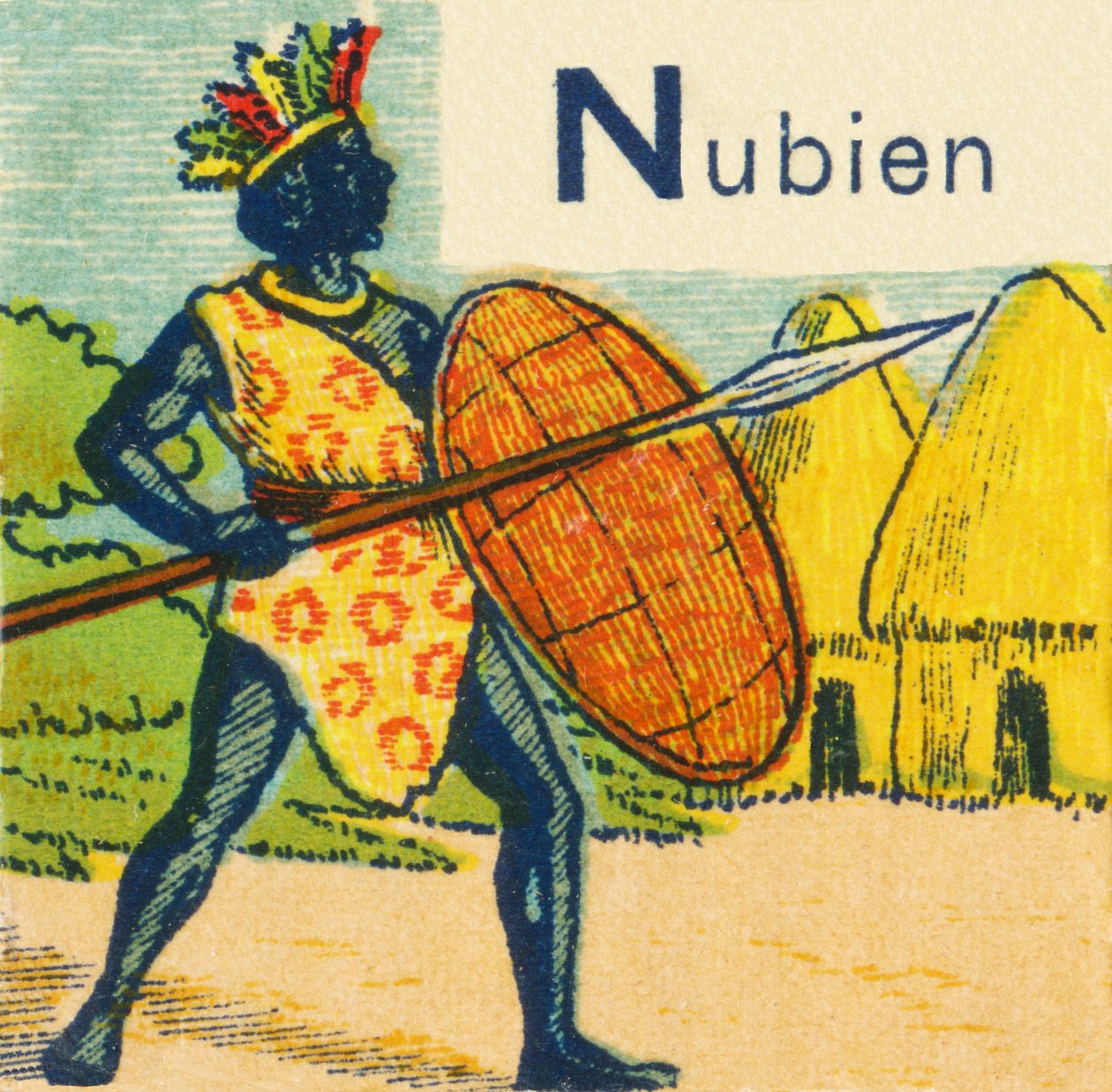 N comme Nubien - Unknown artist