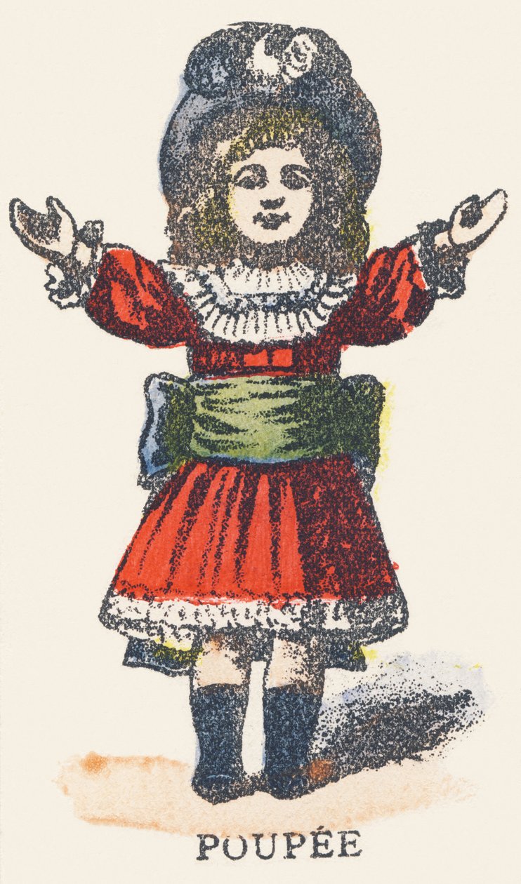 P : poupée - Unknown artist