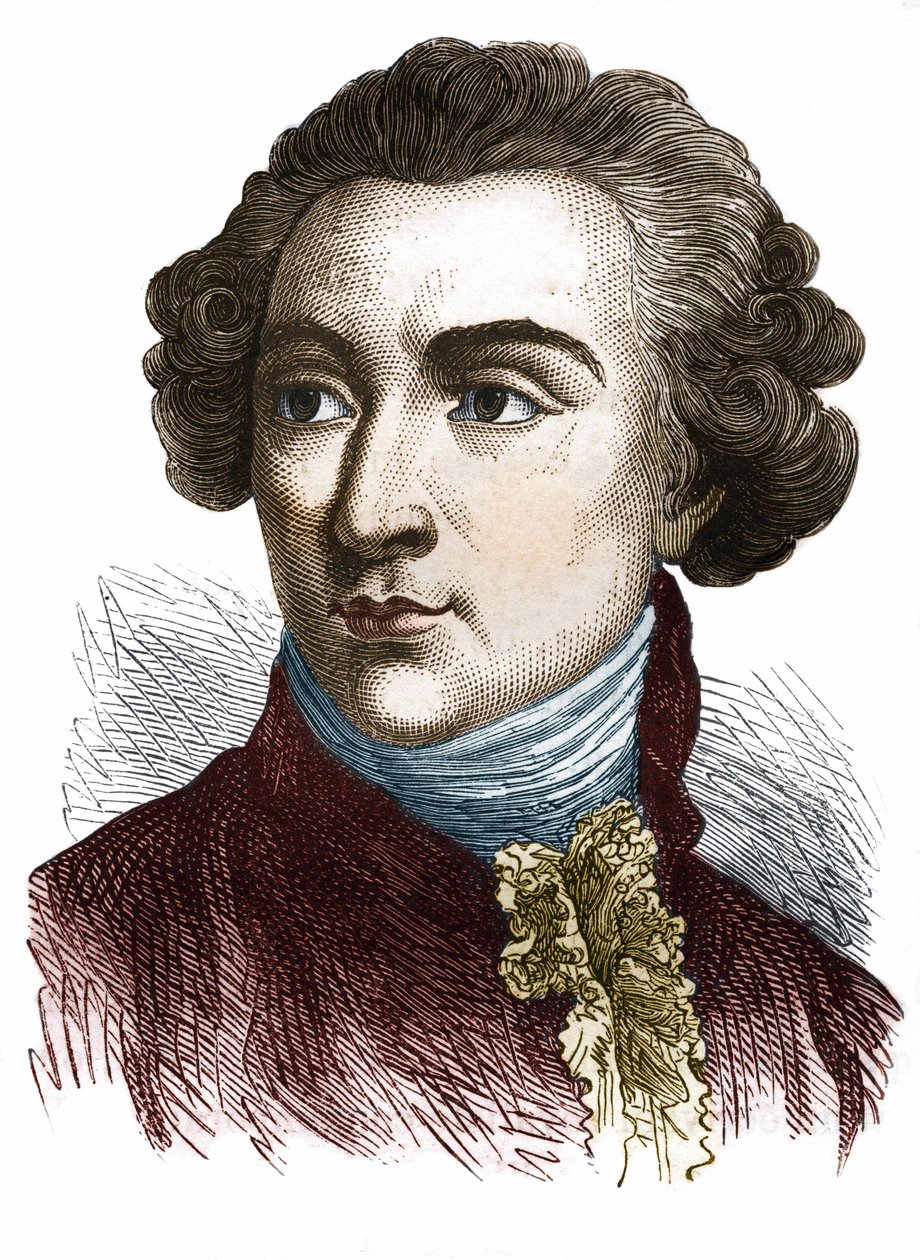 Pierre Choderlos de Laclos (1741-1803), écrivain français. - Unknown artist