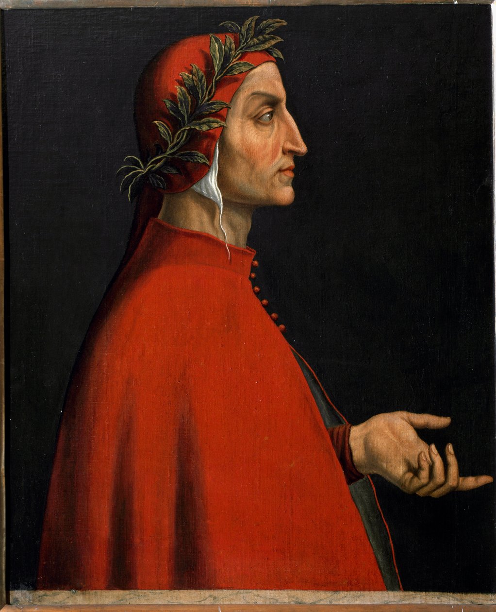 Portrait de Dante Alighieri (peinture) - Unknown artist
