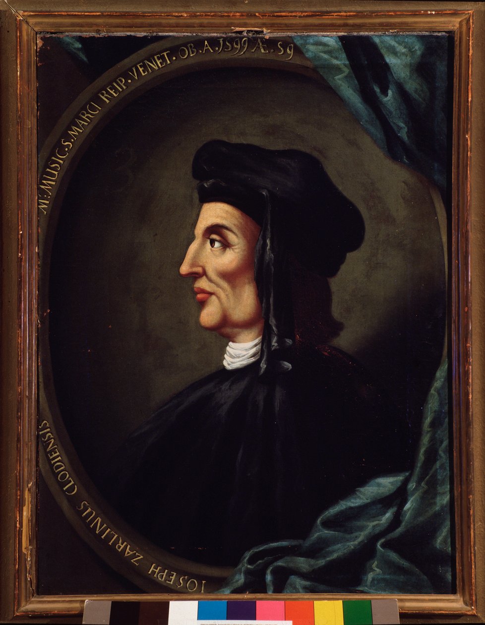 Portrait de Gioseffo Zarlino - Unknown artist