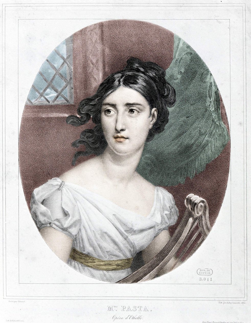 Portrait de Giuditta Pasta - Unknown artist