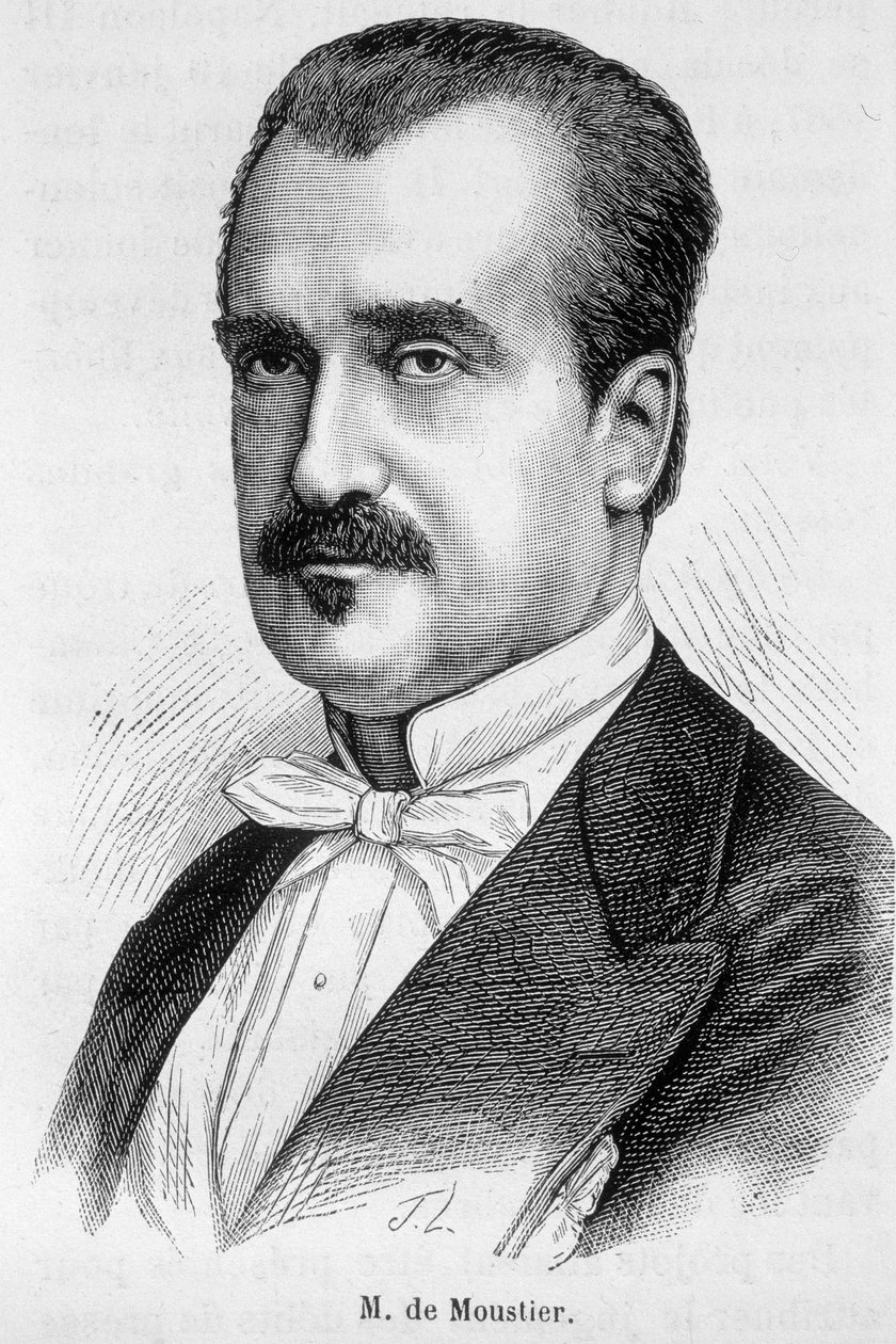 Portrait de M. de Moustier - Unknown artist
