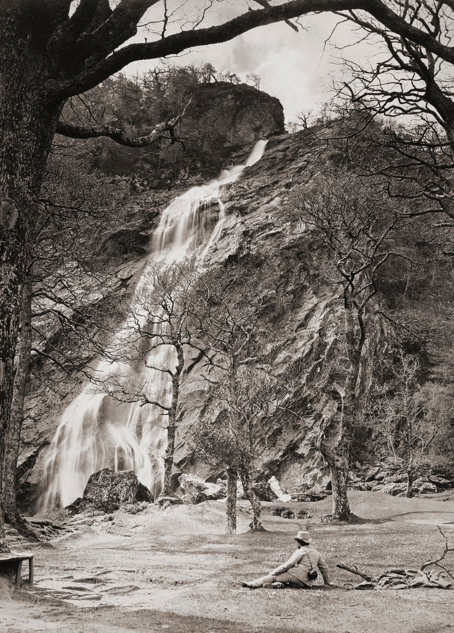Cascade de Powerscourt, Irlande - Unknown artist