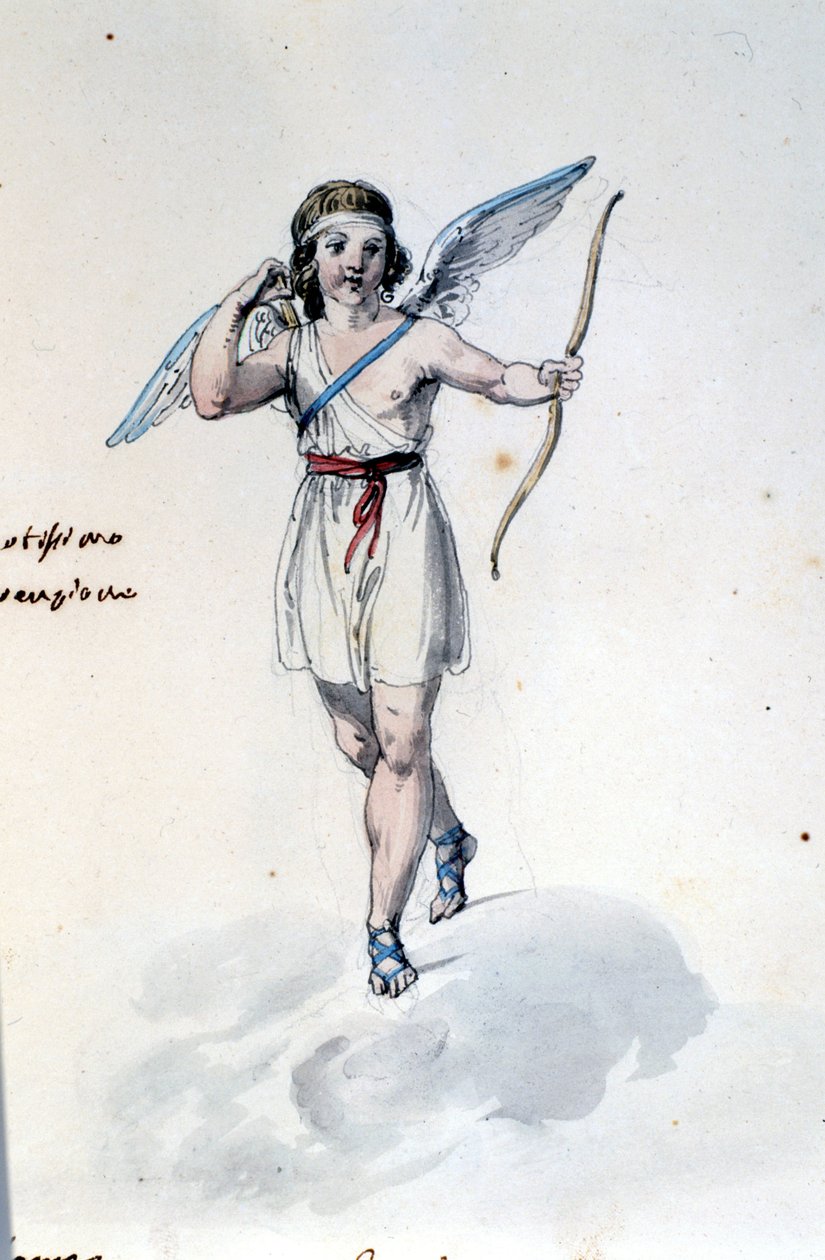 Représentation de Cupidon (Éros) - Unknown artist