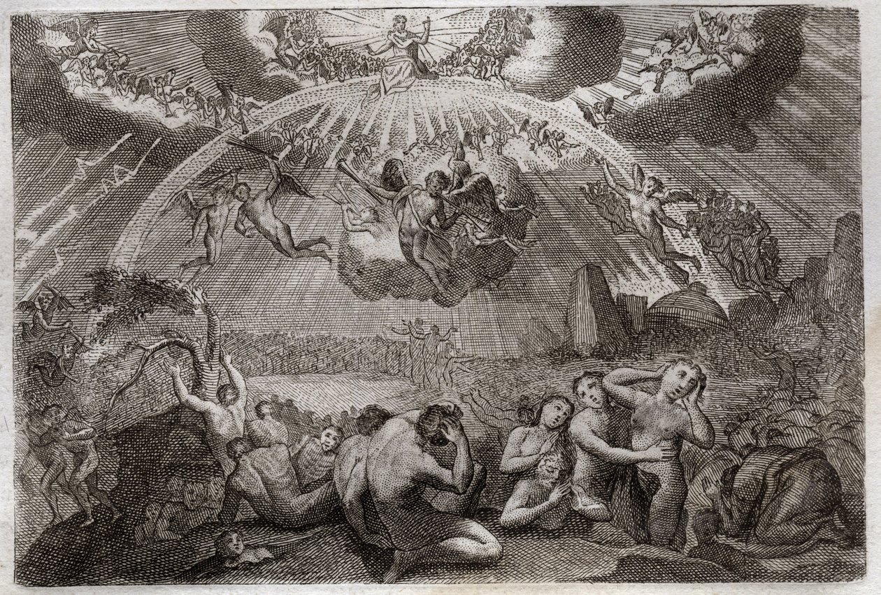 Bible de Royaumont, Nouveau Testament : Le Jugement Dernier. - Unknown artist