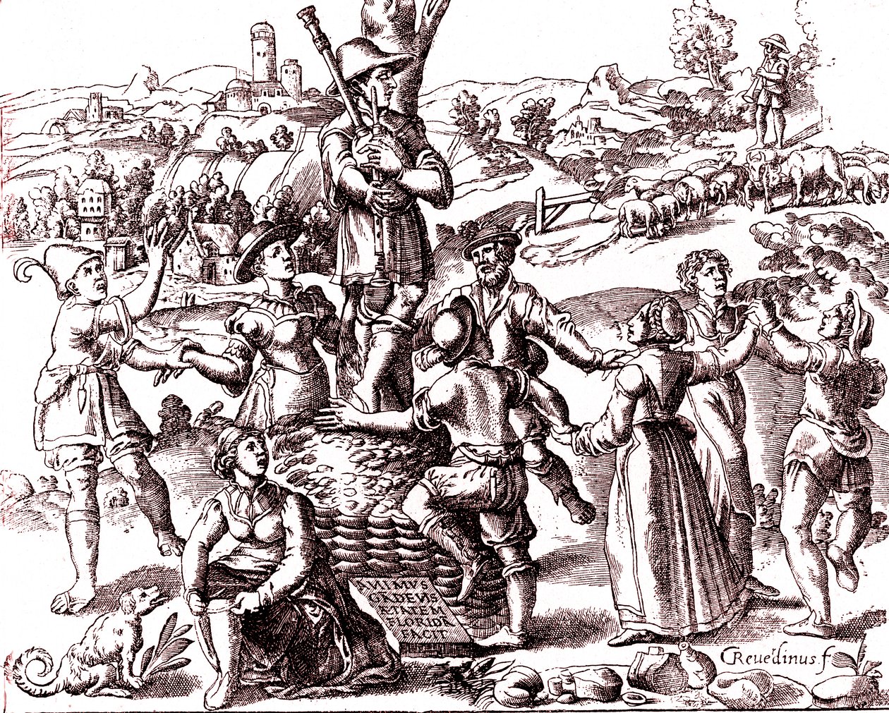 Plaisirs rustiques - Unknown artist