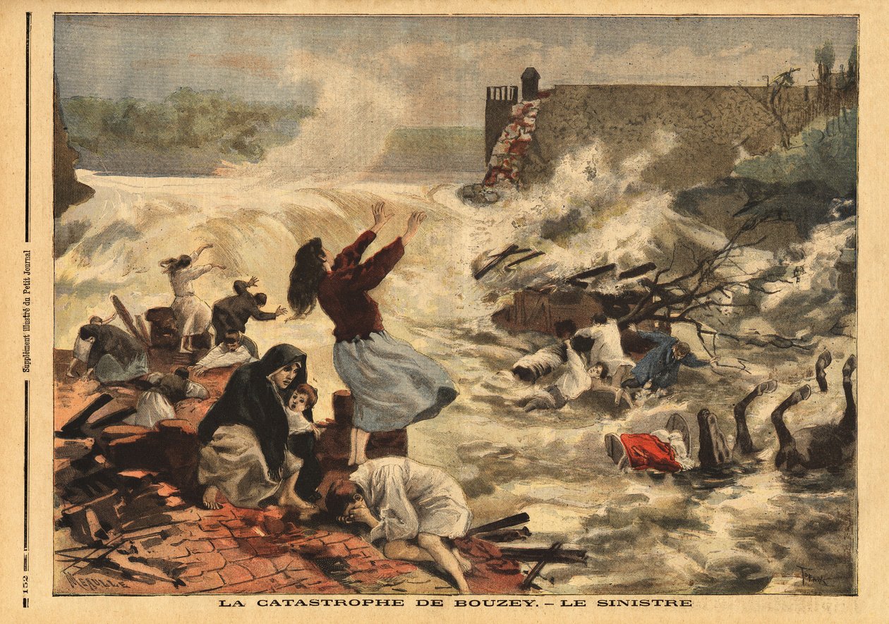 La catastrophe de Bouzey - Unknown artist