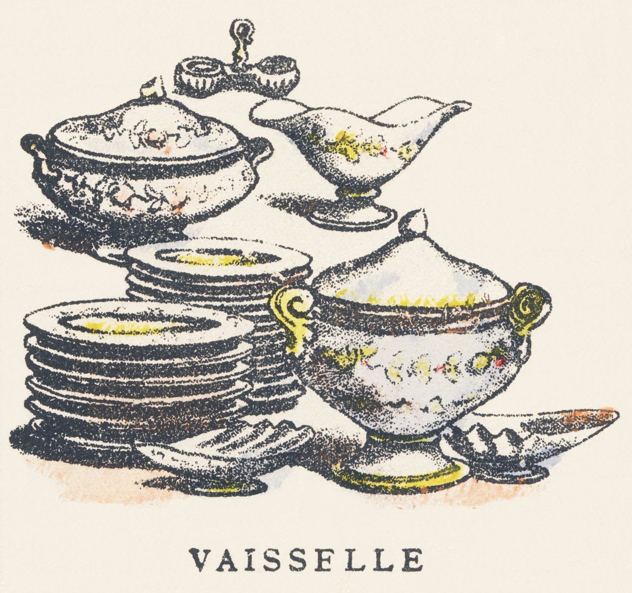 V : vaisselle - Unknown artist