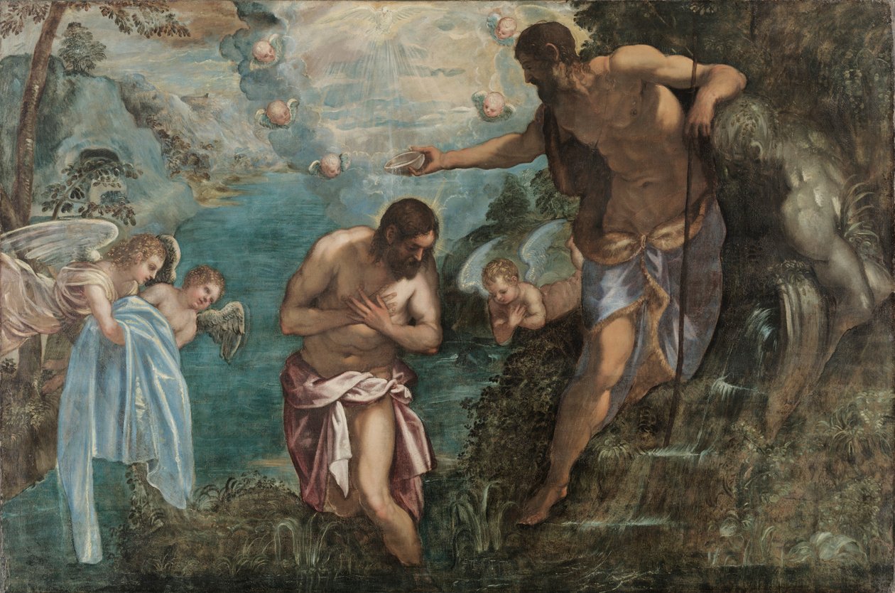 Baptême du Christ - Unknown artist