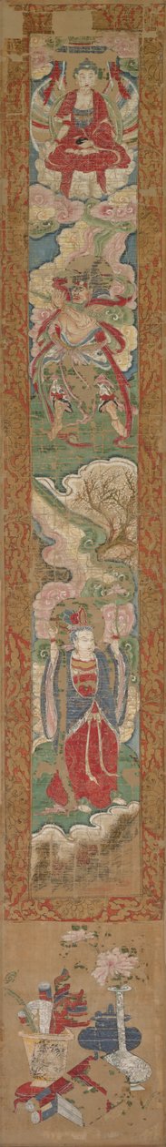 Panneau Bouddhiste - Unknown artist