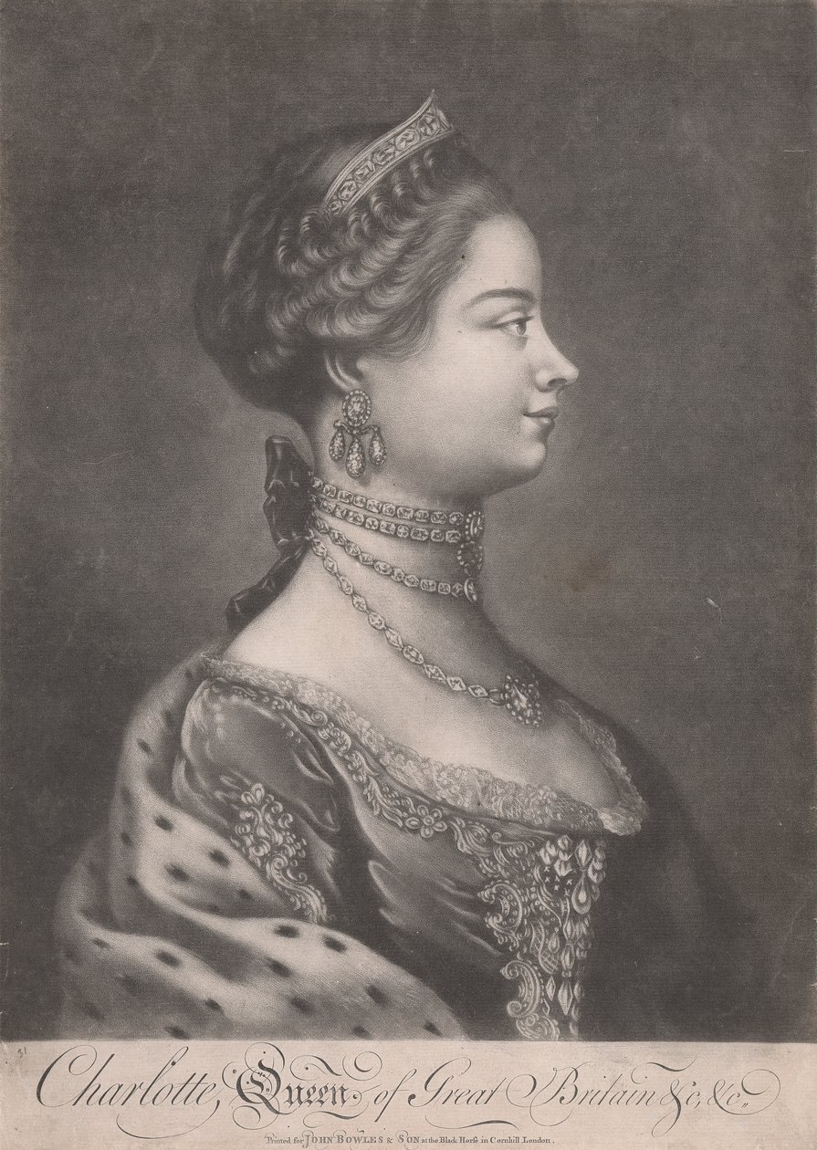Charlotte, reine de Grande-Bretagne - Unknown artist