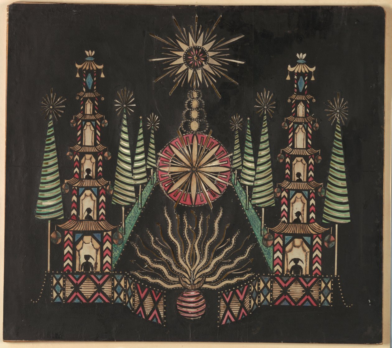 Jardin chinois - Unknown artist