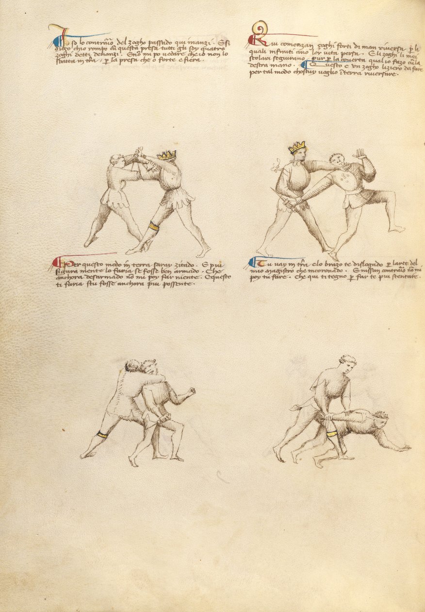 Combat avec la dague - Unknown artist
