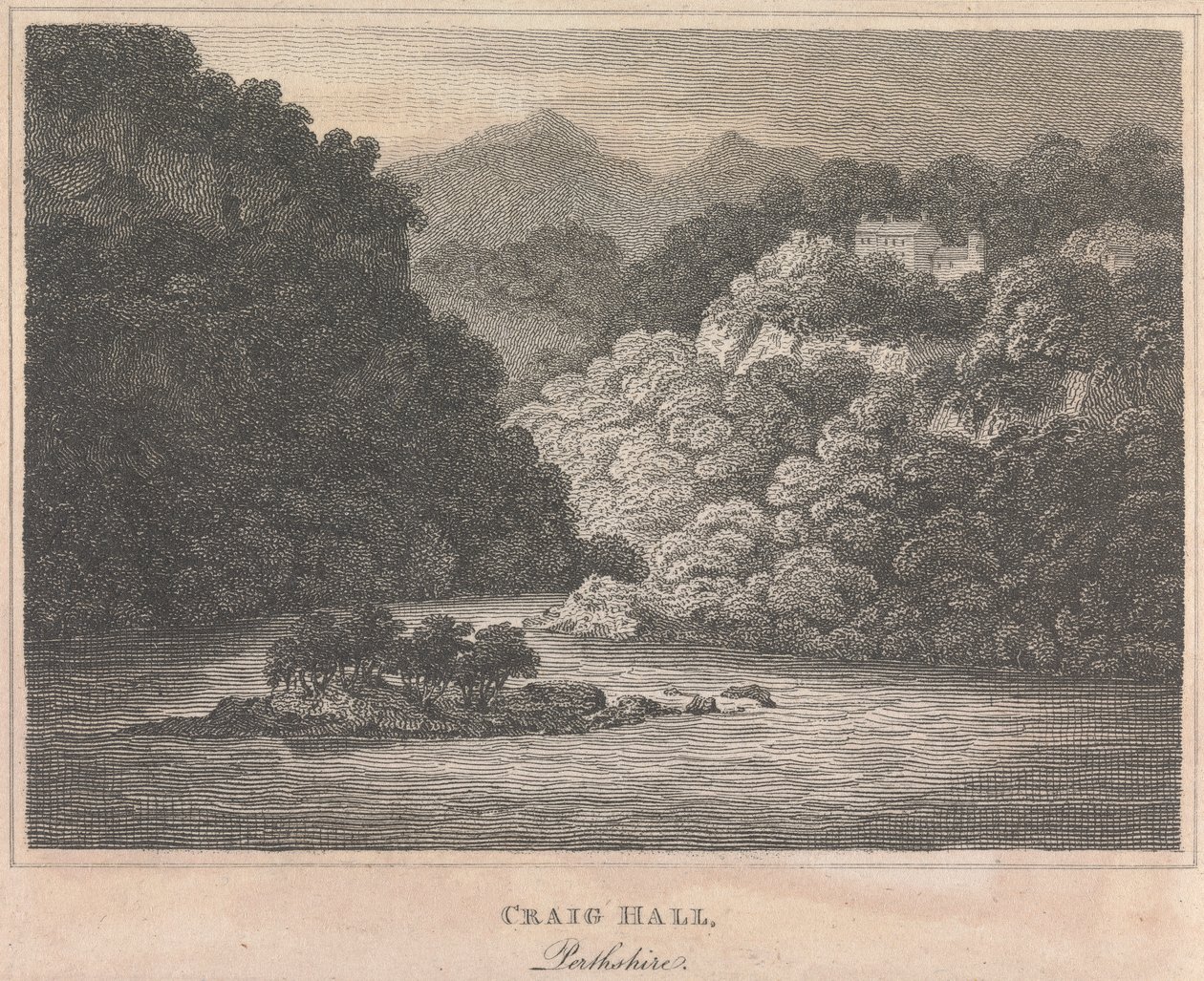 Craig Hall, Perthshire - Unknown artist