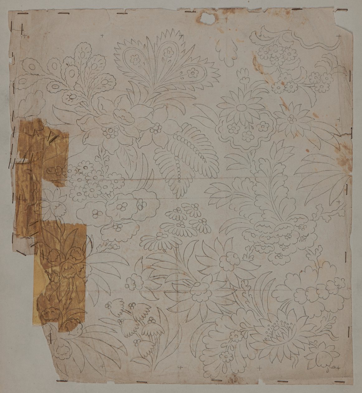 Dessin de conception, fin XVIIIe siècle - Unknown artist