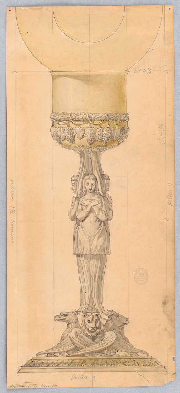 Conception pour un calice - Unknown artist