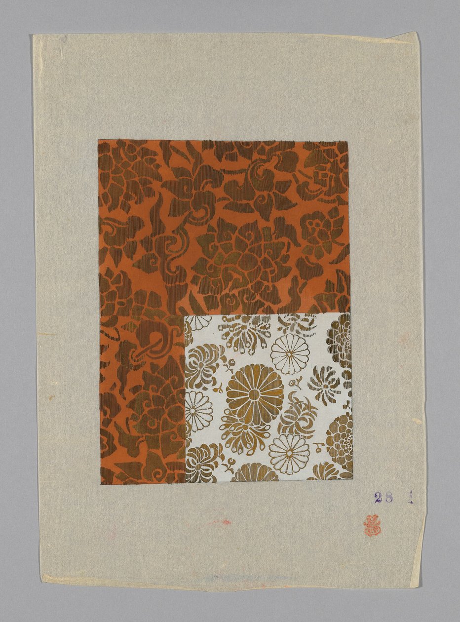 Design sur papier - Unknown artist